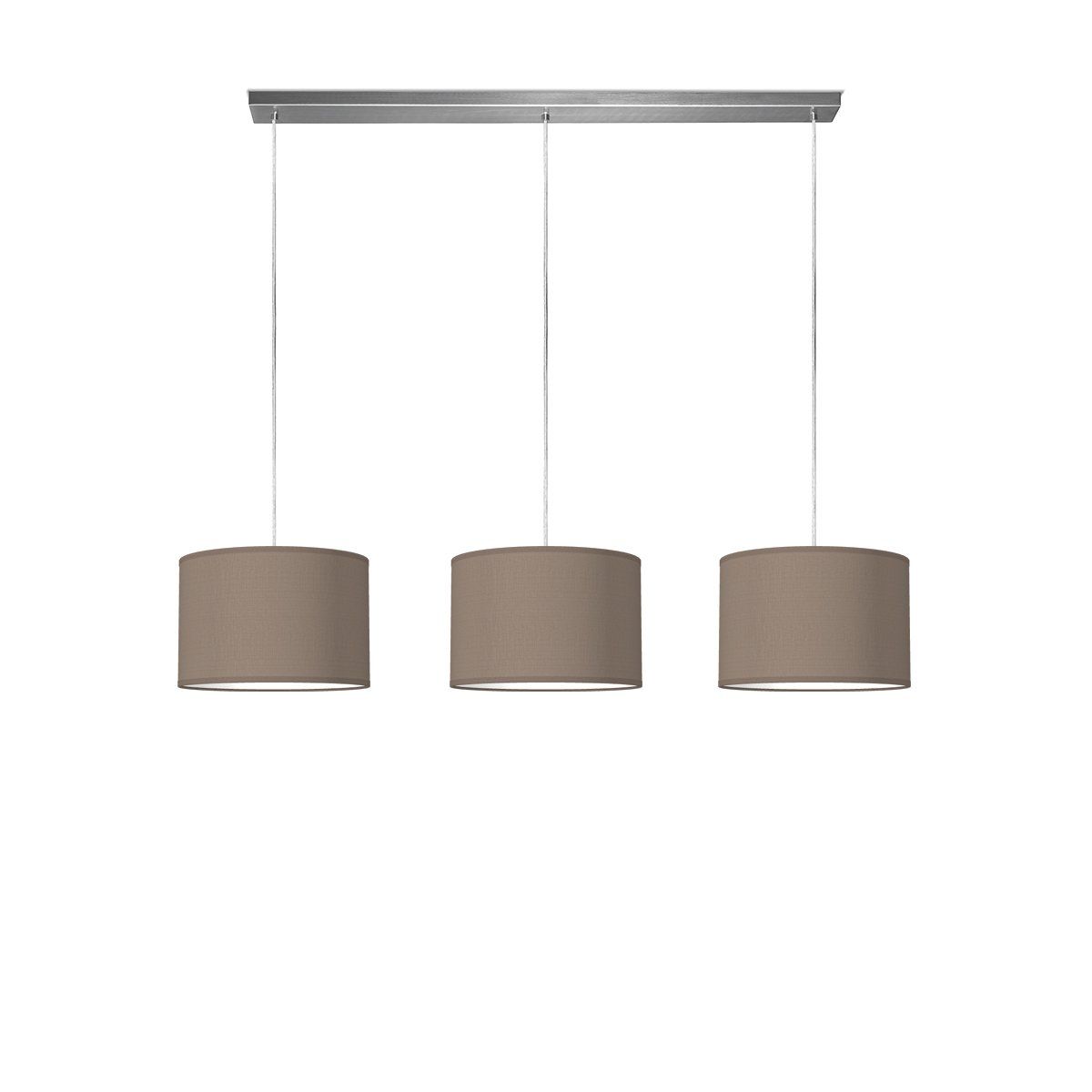 hanglamp beam 3 bling Ø 30 cm - taupe