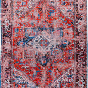 Louis de Poortere - 8703 Antiquarian Classic Brick - 200x280 cm Vintage Vloerkleed