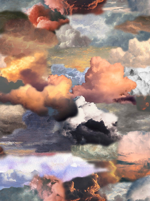 Moooi Carpets - Walking on Clouds Dawn - 350 rond Vloerkleed