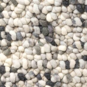 Brink en Campman - Pebble Cool Grey 129804 - 250x350 cm Vloerkleed