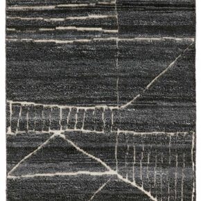 MOMO Rugs - Landscape Fields Charcoal 1031 Loper - 85x300 cm Vloerkleed