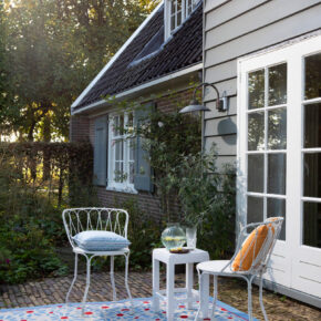 Laura Ashley - Thorncliff Sky Blue outdoor 480308 - 140x200 cm Vloerkleed