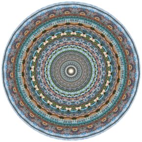 Moooi Carpets - Minneapolis - 350 rond Vloerkleed