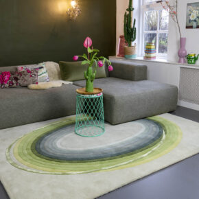 MOMO Rugs Designer Collection - MOMO Rugs Designer Marie-Gon Shading Leaves - 300x400 cm Vloerkleed