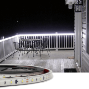 1 meter Koud Wit Basic led strip voor buiten losse strip