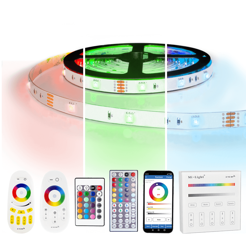 1 meter RGB led strip complete set - 30 leds