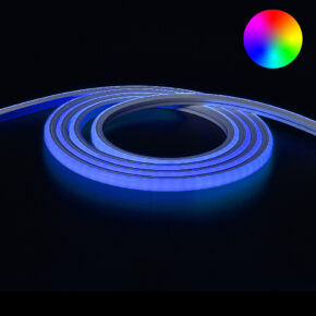 10 meter Neon Led Flex RGB Midi Top View - losse strip
