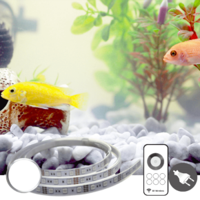 100 t/m 150 cm HELDER WIT complete set aquarium led strip