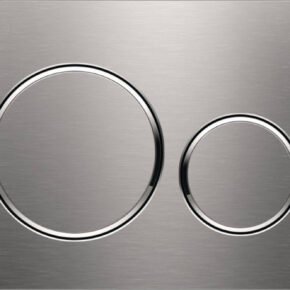 Geberit Sigma 20 drukplaat rvs geborsteld/chroom/rvs tbv UP720, UP320, UP300 en UP700