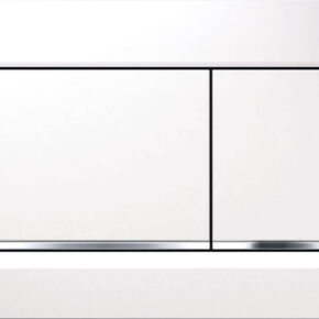 Geberit Sigma 30 drukplaat glans wit/glansverchroomd/wit tbv UP720, UP320, UP300 en UP700