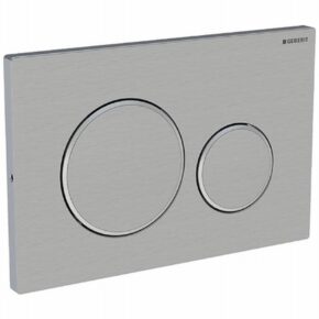 Geberit Sigma 20 drukplaat rvs geborsteld tbv UP720, UP320, UP300 en UP700