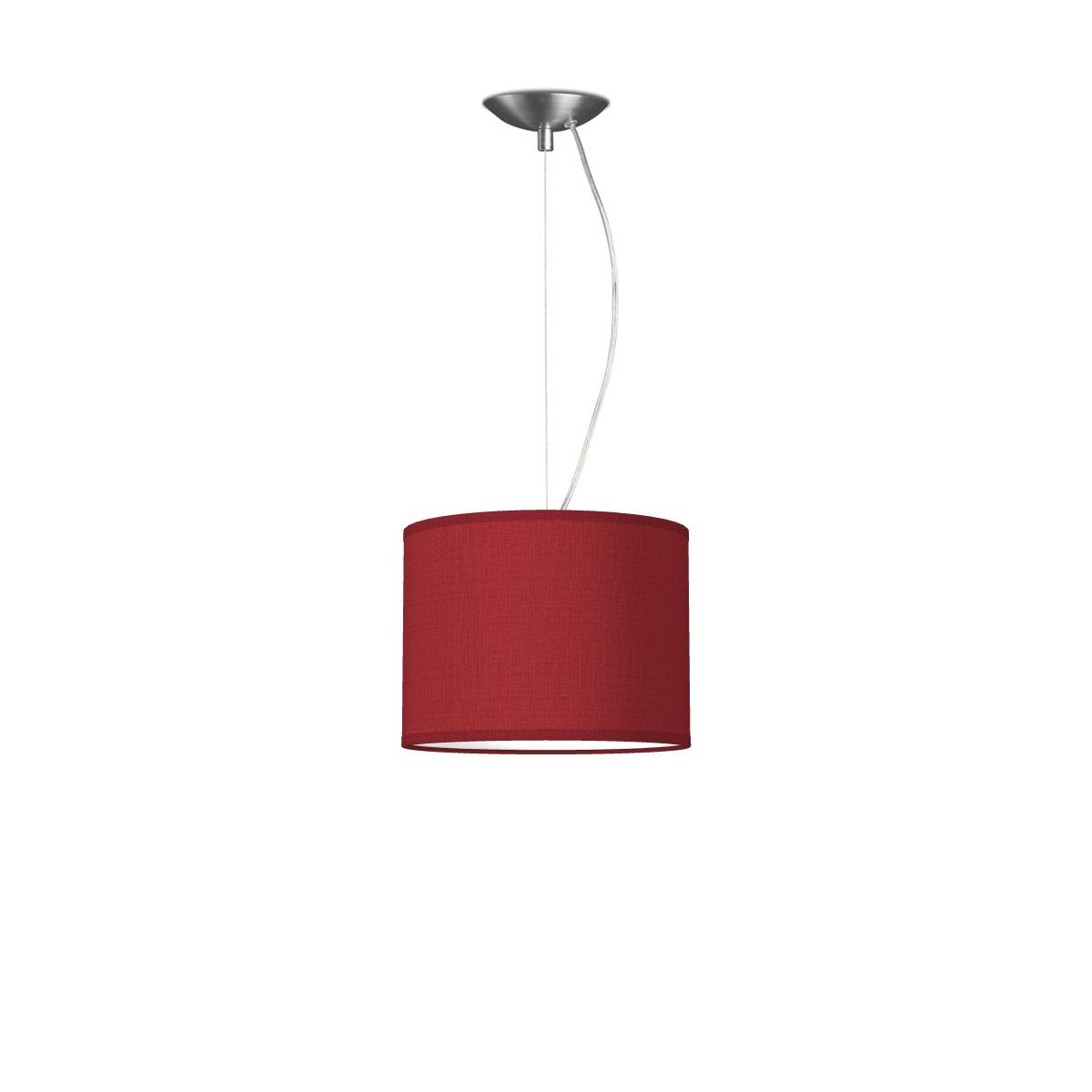 hanglamp basic deluxe bling Ø 25 cm - rood