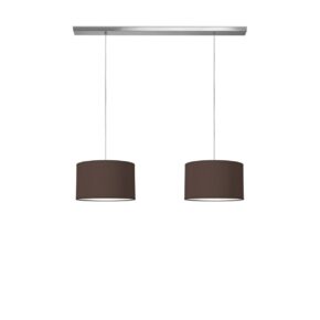 Home sweet home hanglamp Beam 2 Bling Ø 35 cm - bruin