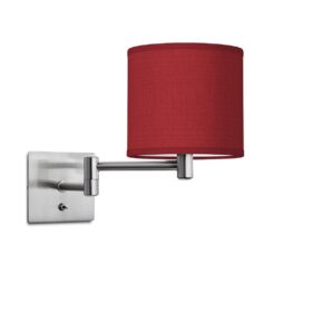 wandlamp swing bling Ø 16 cm - rood