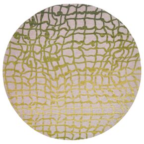 Louis de Poortere - Rond vloerkleed Dedalo Mad Men 9204 Republic Green - 240 rond