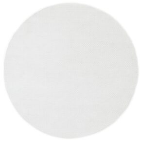MOMO Rugs - Vaasa White Rond - 200 rond Vloerkleed