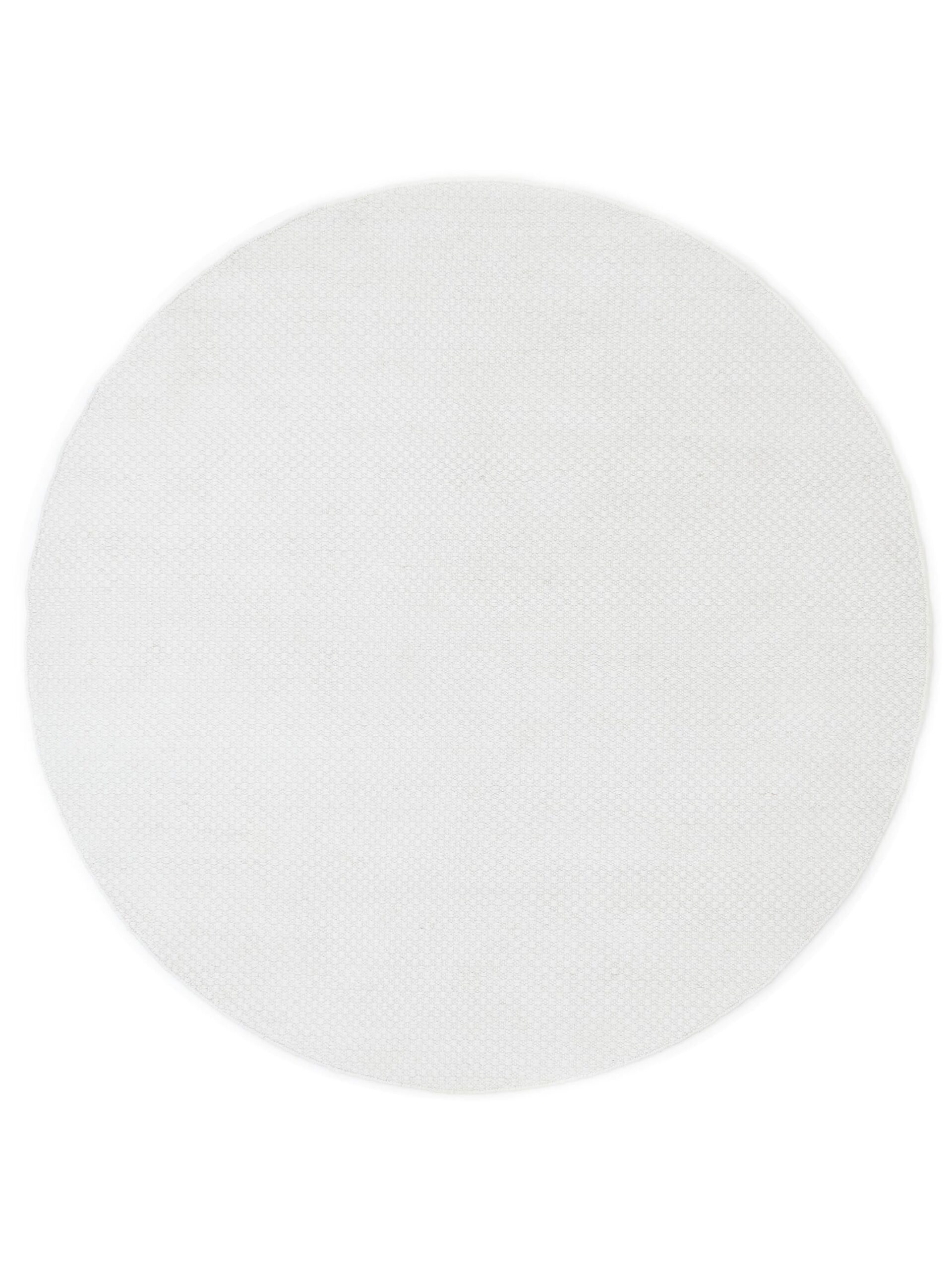 MOMO Rugs - Vaasa White Rond - 200 rond Vloerkleed