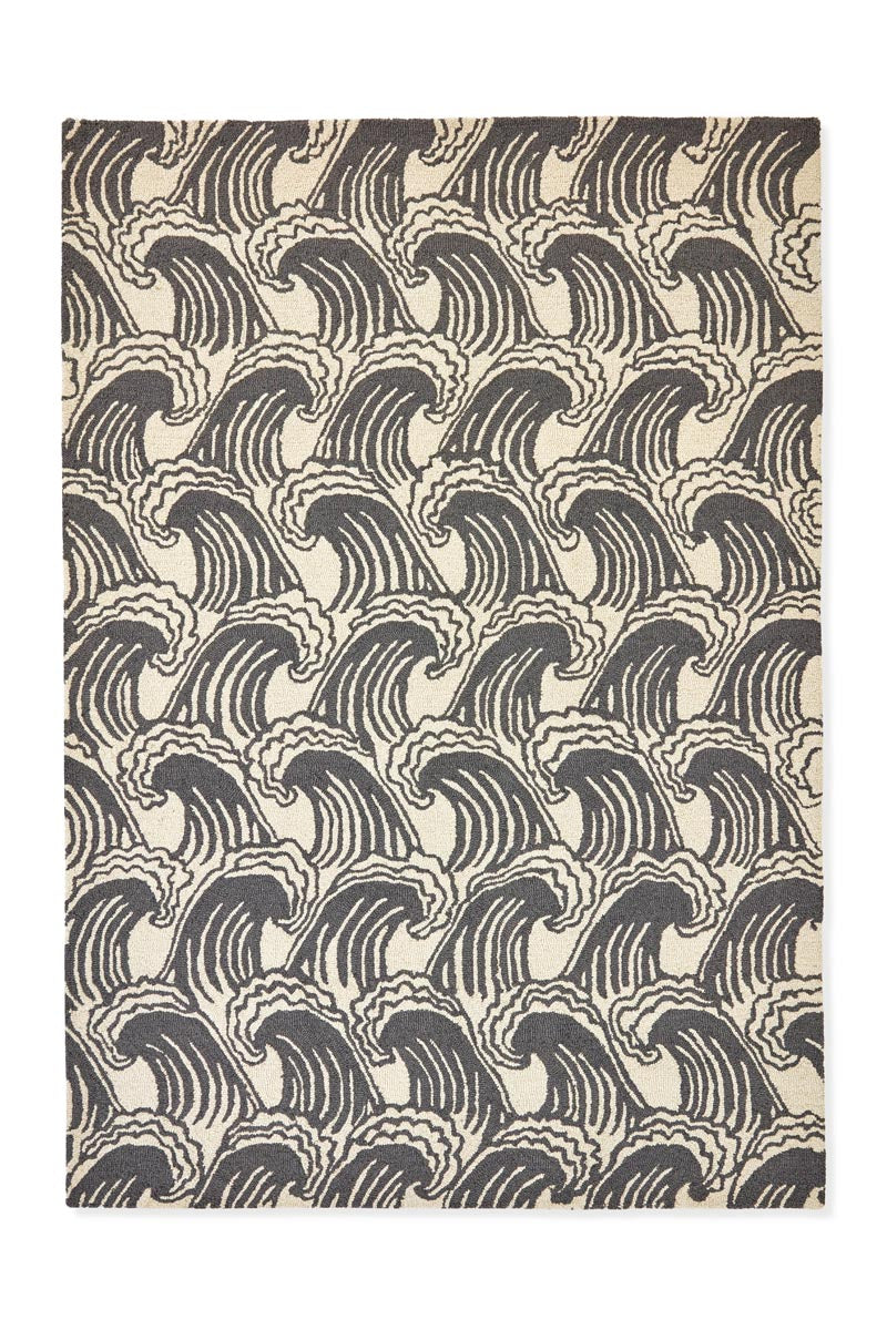 Scion - Ride the Wave Liquorice 125605 - 250x350 cm Vloerkleed
