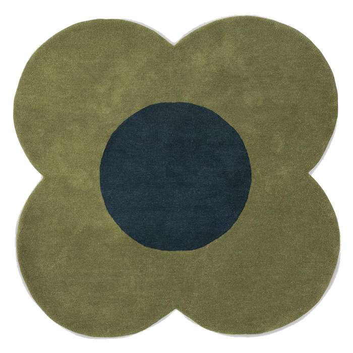 Orla Kiely - Flower Forest 061307 - 150 rond Vloerkleed