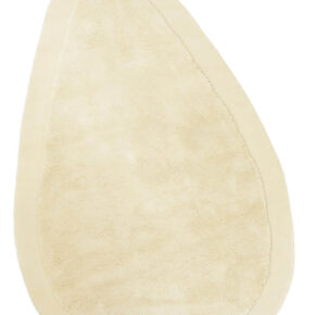Naturais (by MOMO Rugs) - MOMO Rugs Naturais Stoneshape Cotton White - 160x230 cm Vloerkleed
