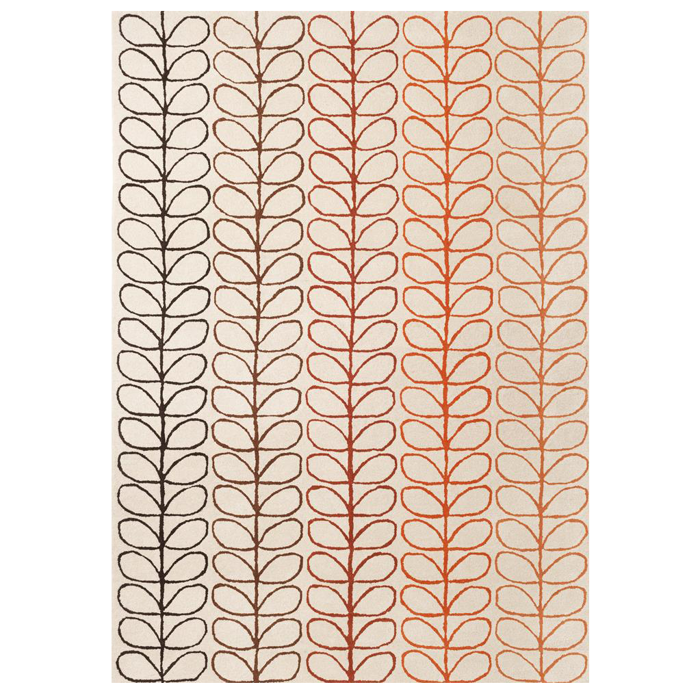 Orla Kiely - Linear Stem Ombre Tomato 061103 - 250x350 cm Vloerkleed