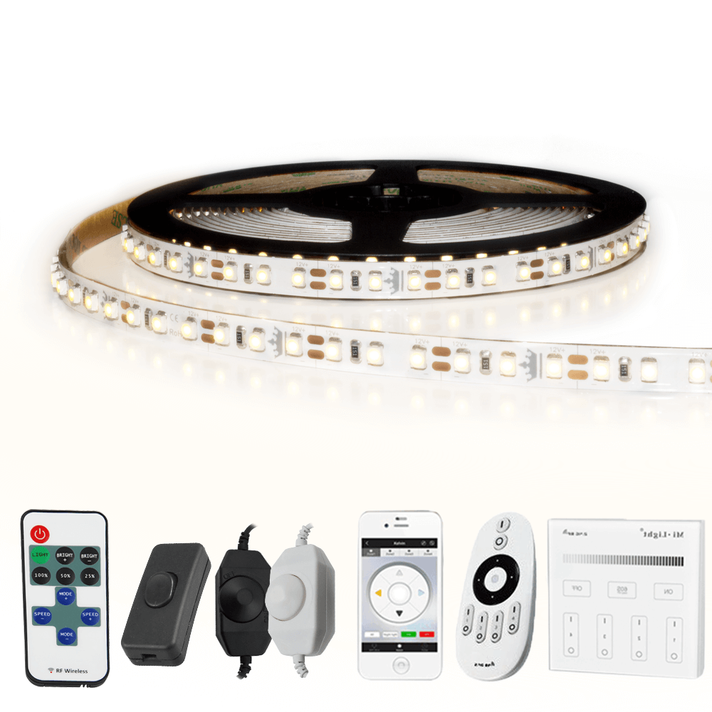 2 METER - 240 LEDS complete led strip set Helder Wit