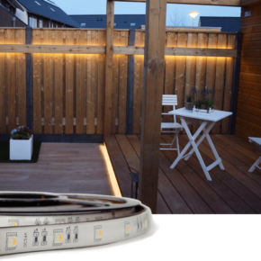 2 meter RGBW Basic led strip voor buiten losse strip
