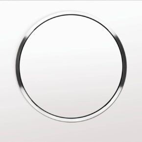 Geberit Sigma 10 drukplaat glans wit/chroom/wit tbv UP720, UP320, UP300 en UP700