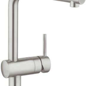 Grohe Minta keukenkraan L-uitloop Supersteel