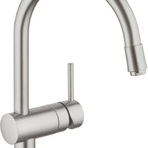 Grohe Minta keukenkraan Supersteel