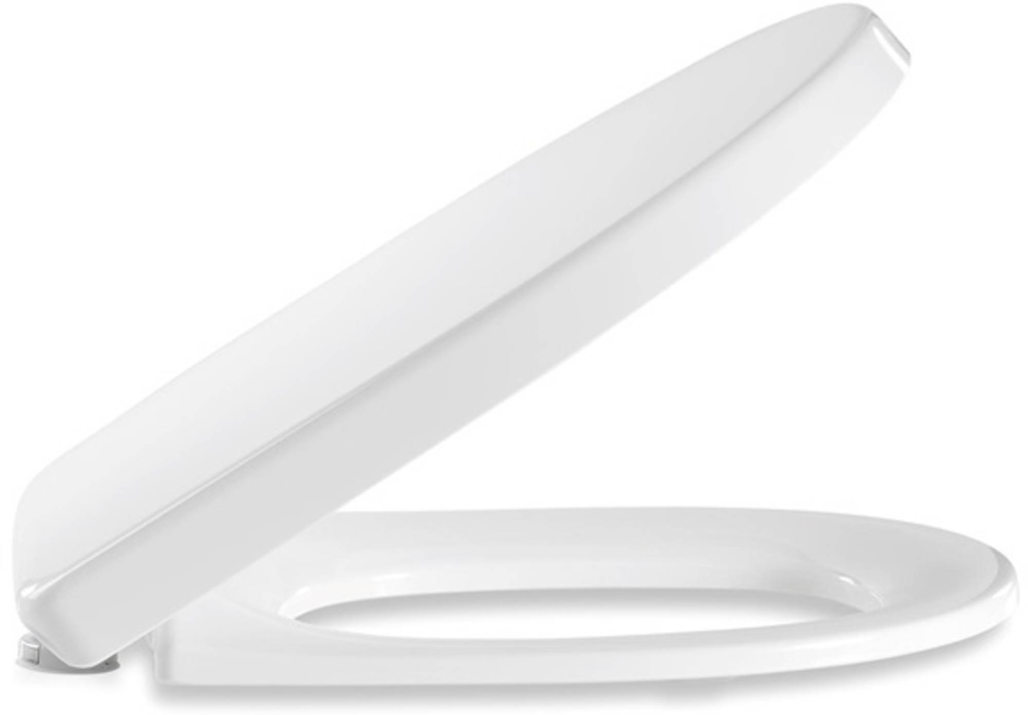 Pressalit Delight closetzitting met deksel softclosing steek/kantel Wit