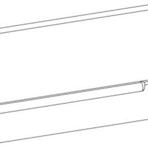 Wisa Serie 2100 bedieningspaneel glans wit tbv Wisa 2000 reservoir