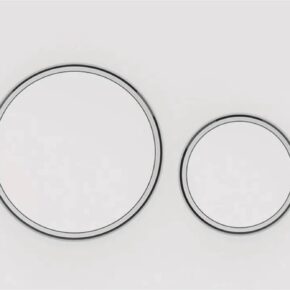 Geberit Sigma 20 Bedieningsplaat 24,6x1,1x16,4 cm Wit
