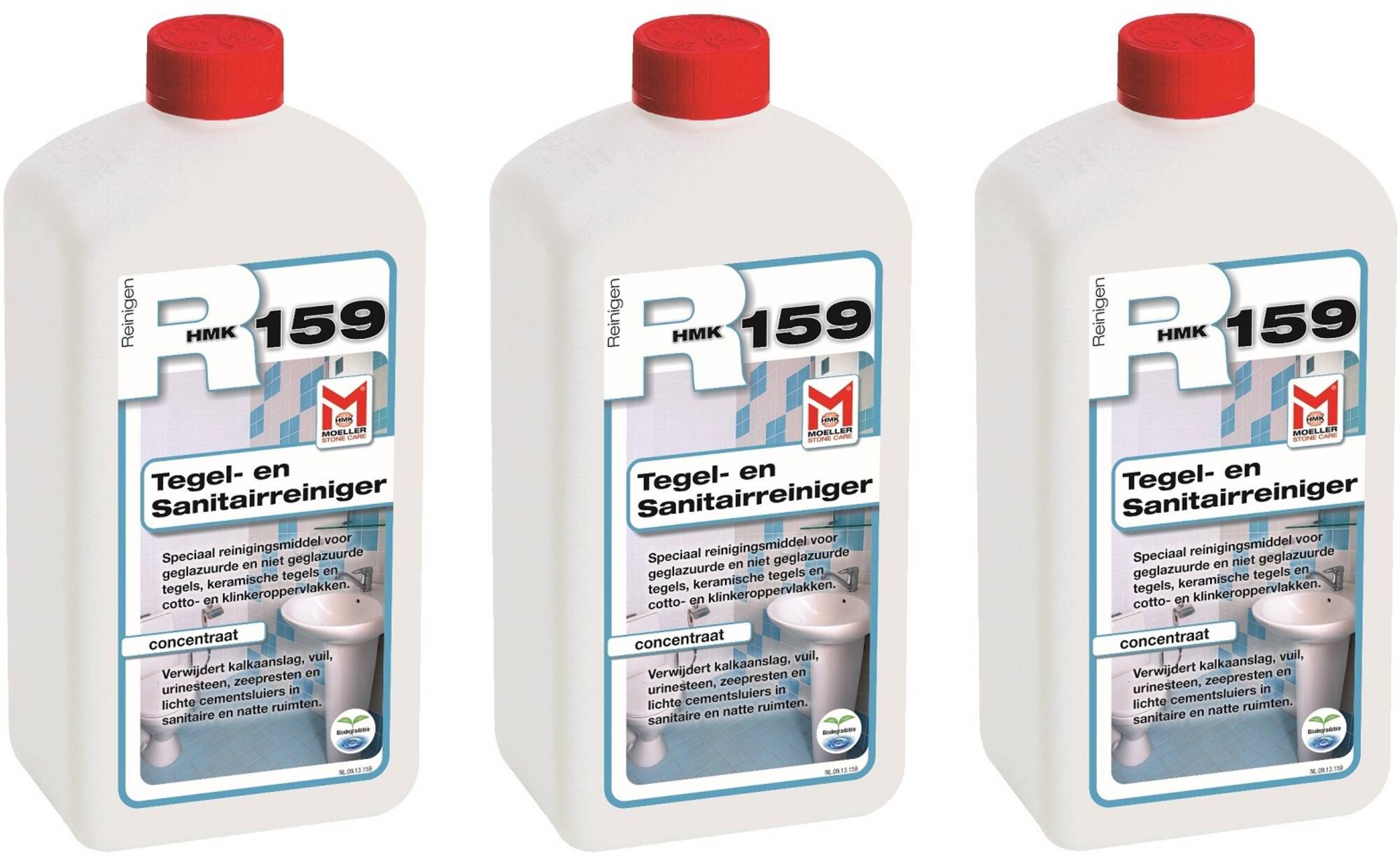 HMK R159 tegel- en sanitairreiniger Voordeelverpakking 3 stuks