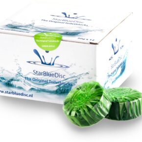StarBlueDisc 12 stuks toiletblokjes halfjaar verpakking Groen