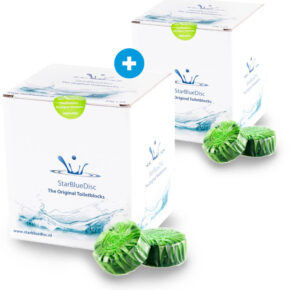 StarBlueDisc Toiletblokjes Voordeelverpakking 48 stuks Groen