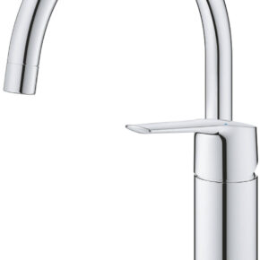 Grohe Start Quickfix verhoogde keukenmengkraan rond chroom