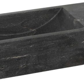 Saqu Nature Collection hardstenen fontein rechts 40x22x10cm
