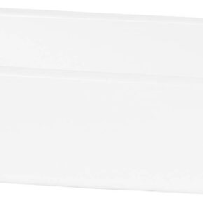 Saqu Wave Wastafel Rechts 38x14x8cm Wit