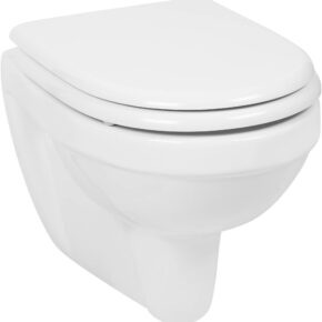 Saqu Just compact hangtoilet 36x49x37,5cm Wit