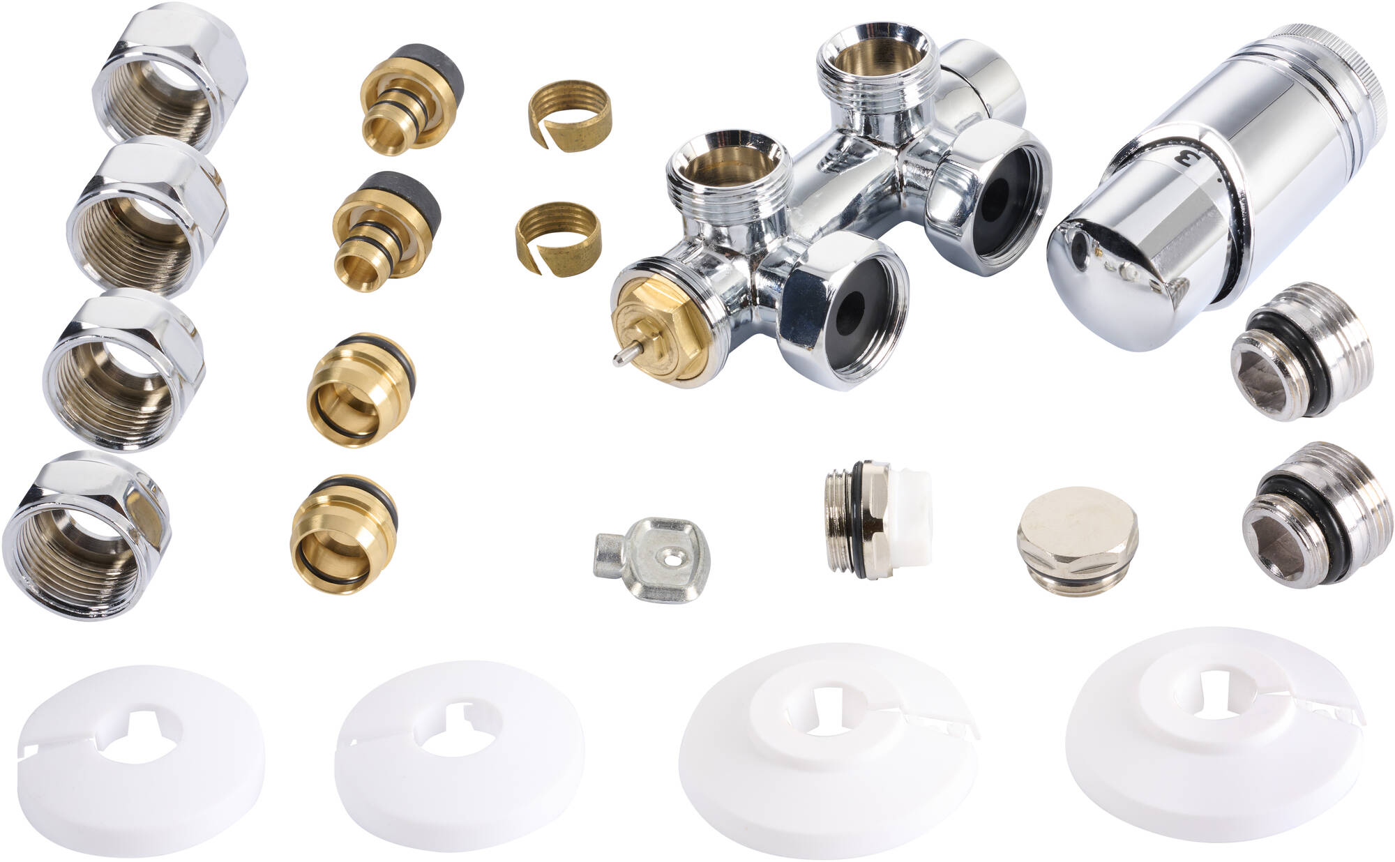 Saqu Onderblok Set compleet Haaks Links 16x2 cm