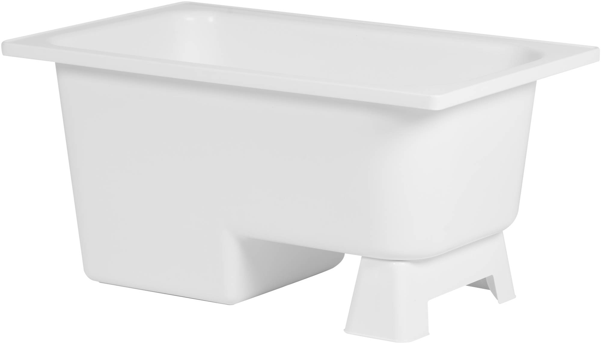Saqu zitbad 103x65cm Wit