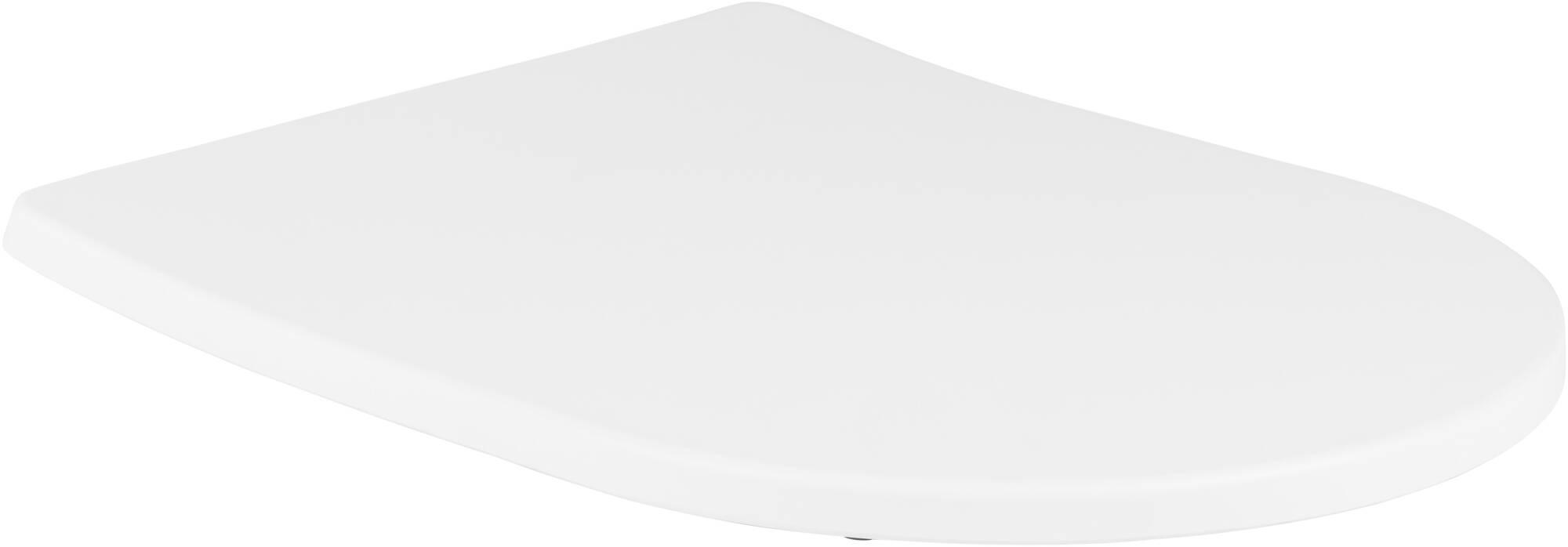 Saqu Easy seat toiletbril incl. deksel one-touch Mat wit