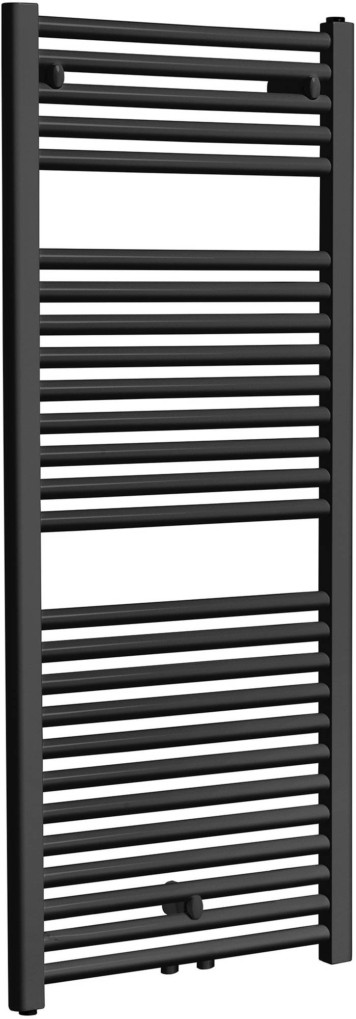 Saqu Calm Handdoekradiator 45x118,5cm 538W Mat zwart