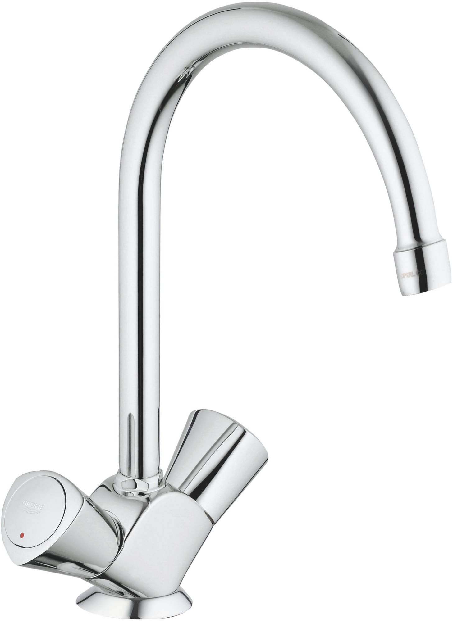 Grohe Costa-S keukenkraan met hoge uitloop Chroom