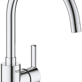 Grohe Feel Quickfix keukenmengkraan met draaibare uitloop chroom