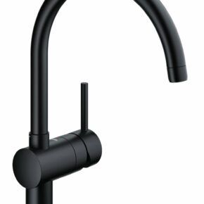 Grohe Minta Keukenmengkraan met draaibare C uitloop Zwart