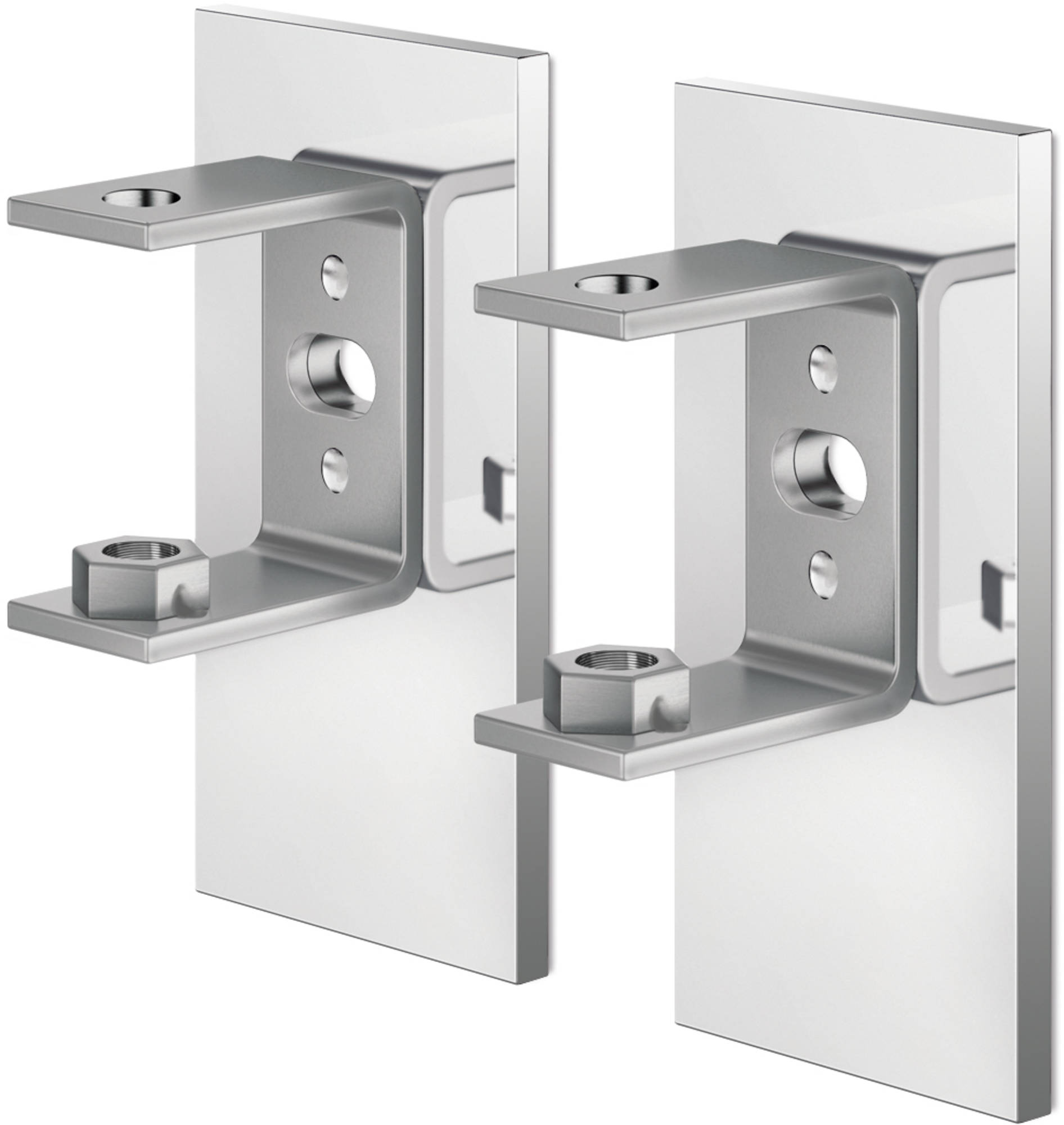 ZACK Linea muurbeugel Glans
