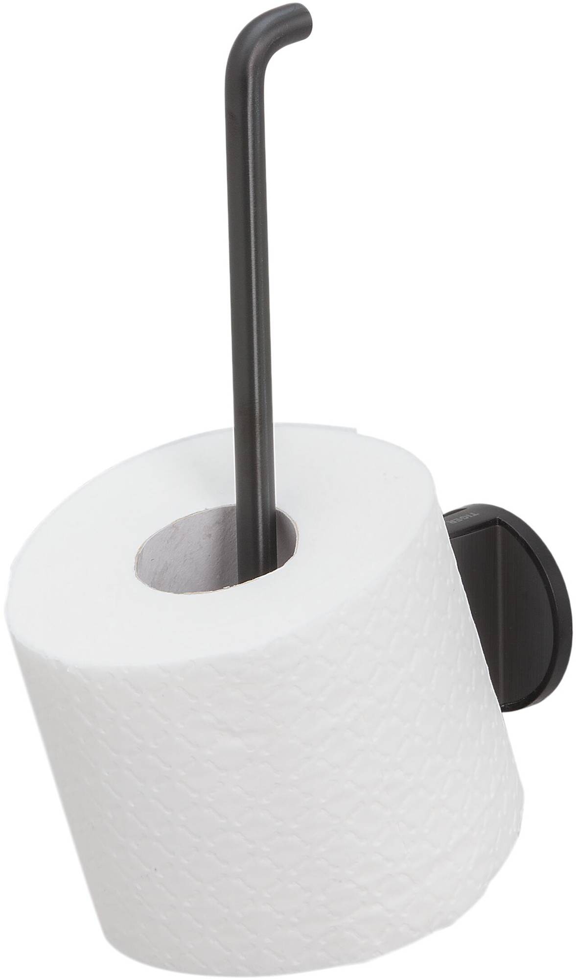 Tiger Tune reserverolhouder 5,4x9,4x23cm geborsteld metaal/zwart
