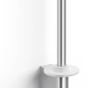ZACK Atore reserverolhouder Geborsteld RVS